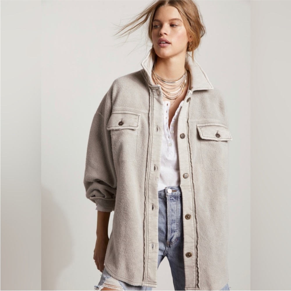 Free people ruby jacket in beige